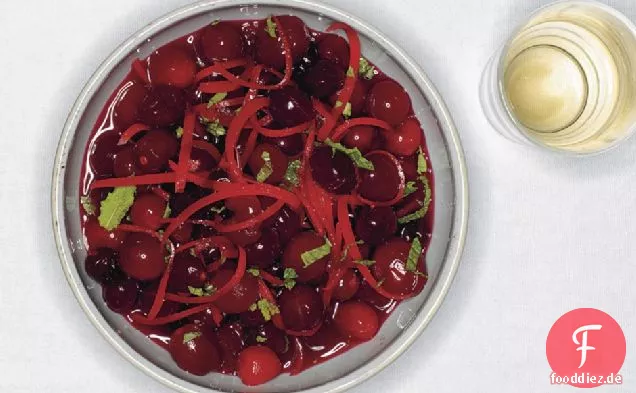Cranberry-Relish Mit Grapefruit Und Minze