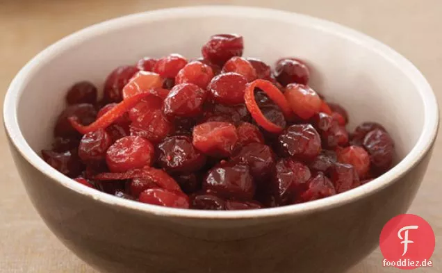 Kandierten Cranberry-Sauce