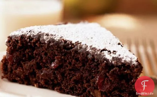Schokolade-Walnuss-Cranberry-Kuchen