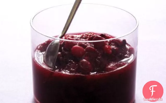 Cranberry-Sauce Mit Getrockneten Kaki