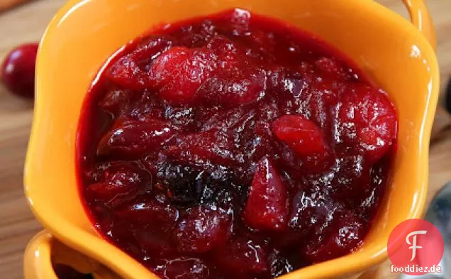 Cranberry-Sauce Mit Cointreau