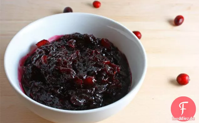 Cranberry-Sauce Mit Pinot Noir