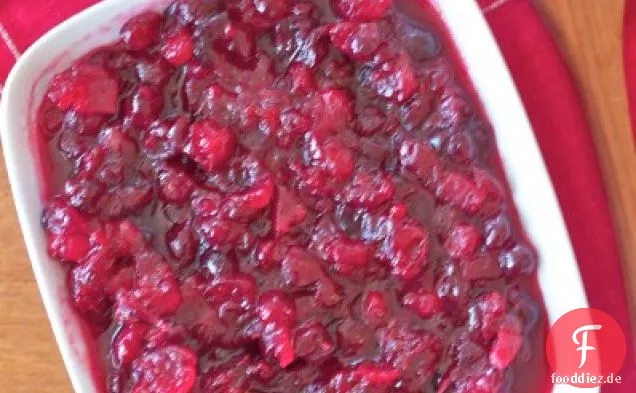 Gewürzte Cranberry-Sauce