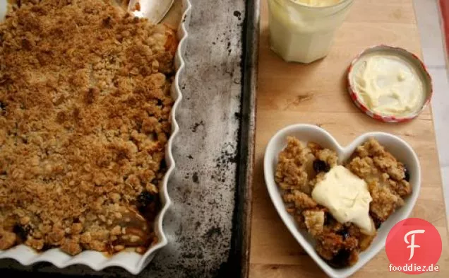 Sonntagsbrunch: Birne Cranberry Crisp