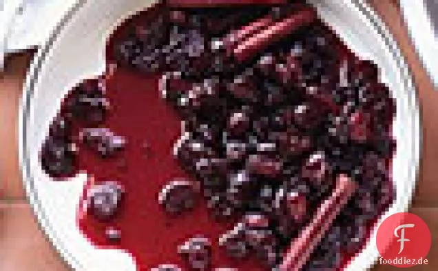 Cranberry-Sauce Mit Portwein Und Zimt