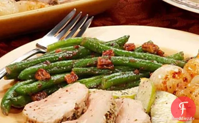 Bayerisches Schweinefiletraspel Erleuchtet Grün Beansjalape