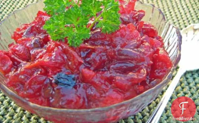 Gebratenes Cranberry-Sauce