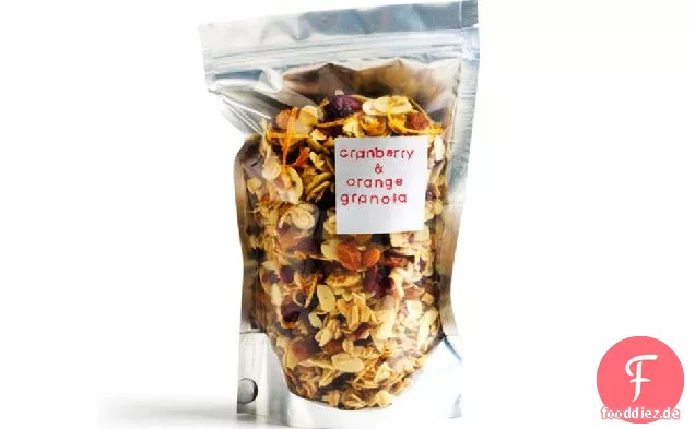 Cranberry und Orange Müsli