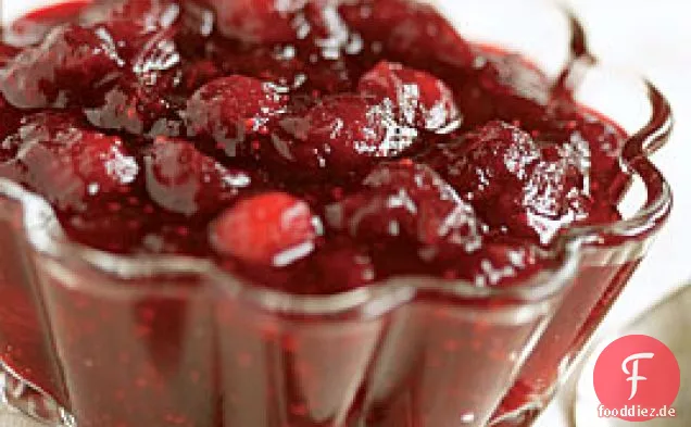 Cranberry-Sauce mit Sternanis & Portwein
