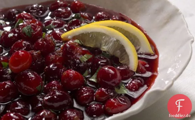 Cranberry, Granatapfel Und Meyer Lemon Relish