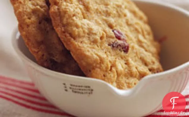 Haferflocken-Cranberry-Cookies