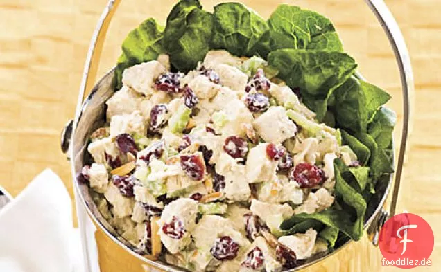 Cranberry-Mandel-Hühnersalat