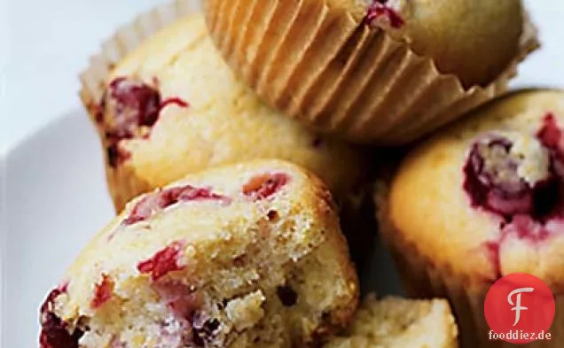 Maismehl Cranberry-Muffins