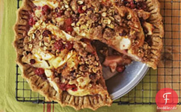 Apfel-Cranberry-Kuchen