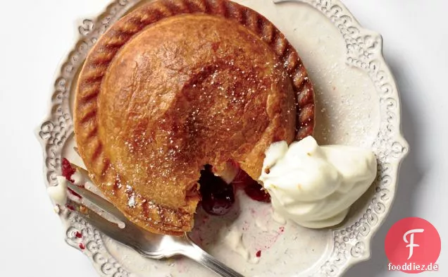 Birne-Cranberry-Handkuchen