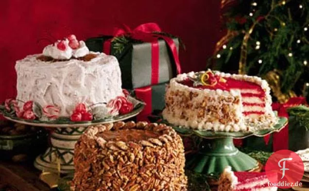 Cranberry Ambrosia Torte