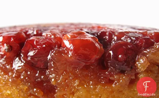 Cranberry Upside-down-Kuchen