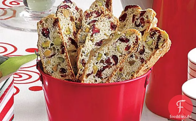 Cranberry-Pistazien-Biscotti