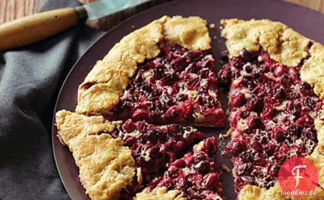 Cranberry-Crostata Frangipane Zu Erhalten
