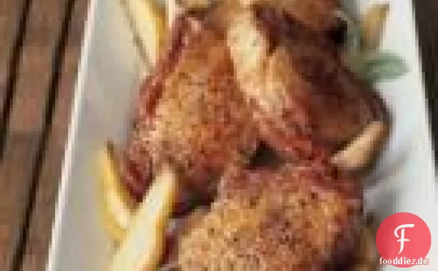 Gefüllte Schweinekoteletts