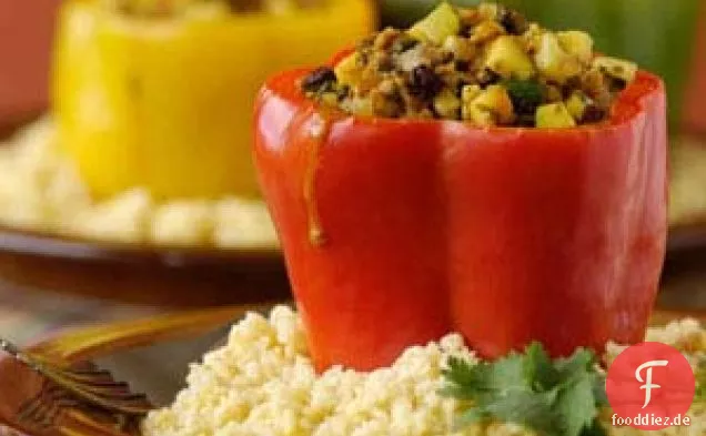 Curry Gefüllte Paprika