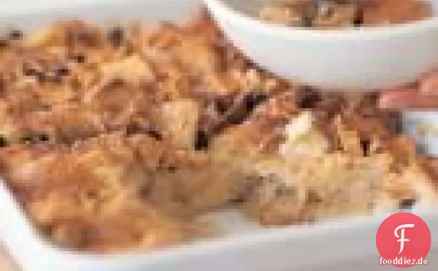 Apfelbrot Pudding
