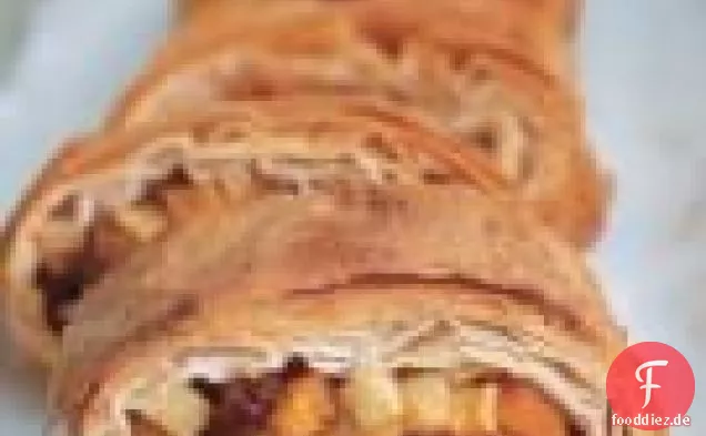 Herbst Obst-Strudel