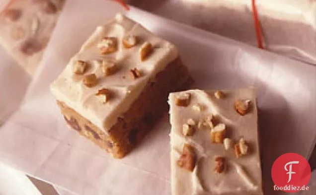 Gebräunte Butter Datum & Pecan Bars