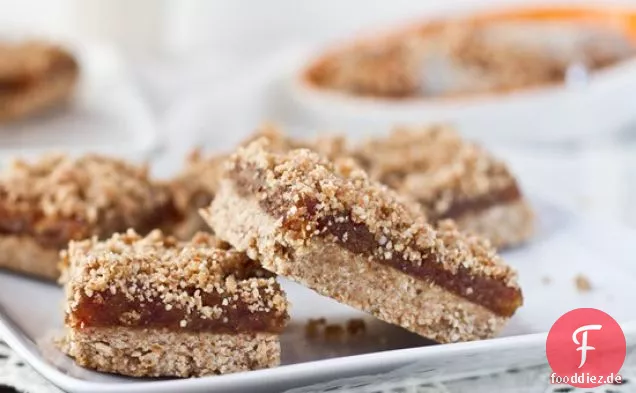 5 Zutaten Keine Backen Vegan Datum Quadrate
