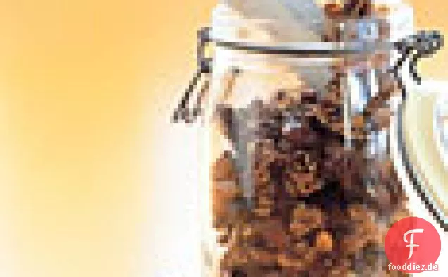 Chunky Datum, Kokosnuss, und Mandel Granola