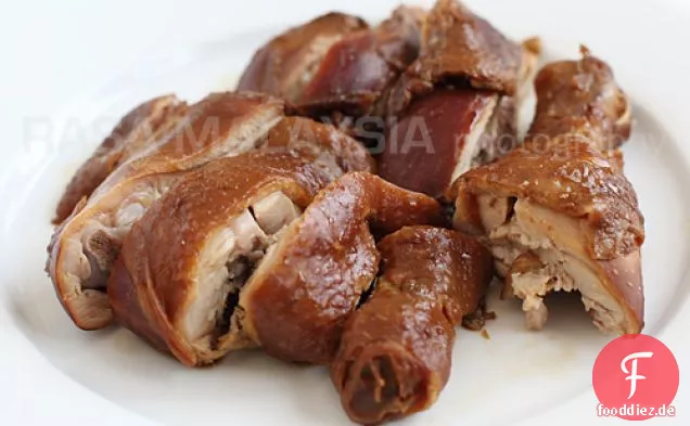 Sojasauce Huhn Rezept (???)