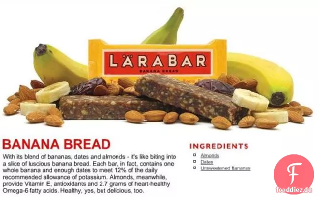 Oh Sie Leuchtet Hausgemachtes Bananenbrot Larabar