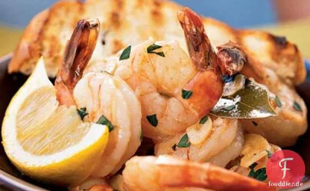 Garnelen nach spanischer Art mit Knoblauch