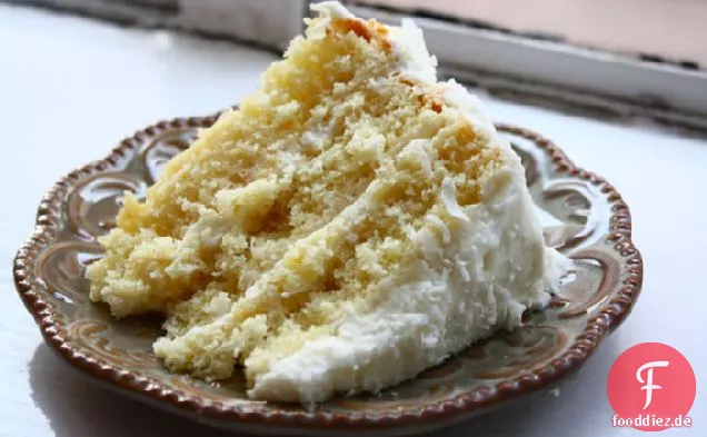 Kokosnuss-Schicht-Kuchen