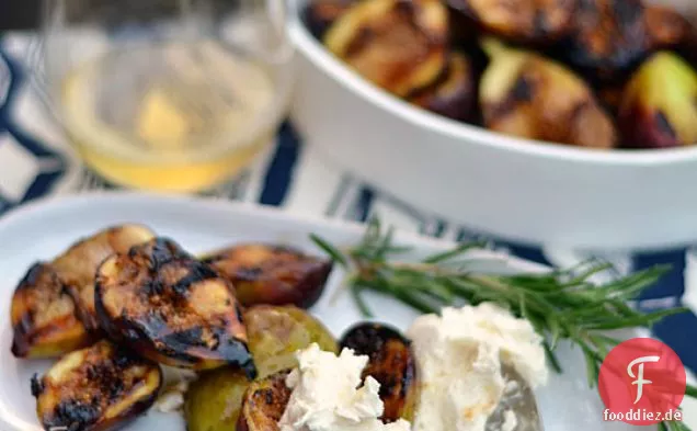 Gegrillte Feigen Mit Honig Mascarpone