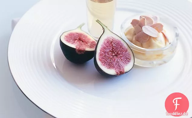 Geröstete Mandel Mascarpone Feigen