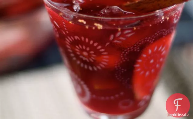 Sangria Mit Nashi Und Feigen