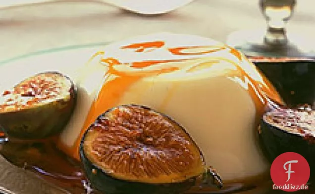 Panna Cotta Mit Feigen