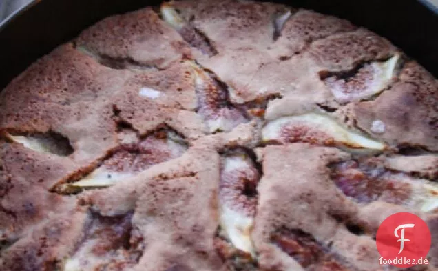 Feigen- und Walnusskuchen