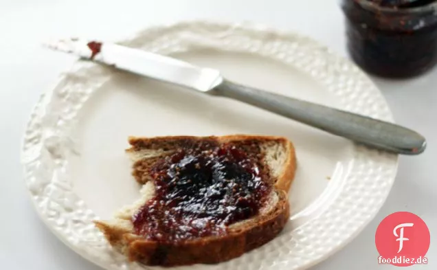 Schwarze Mission Feigenmarmelade