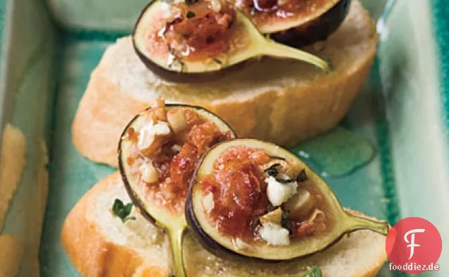 Gebackener Feige Crostini