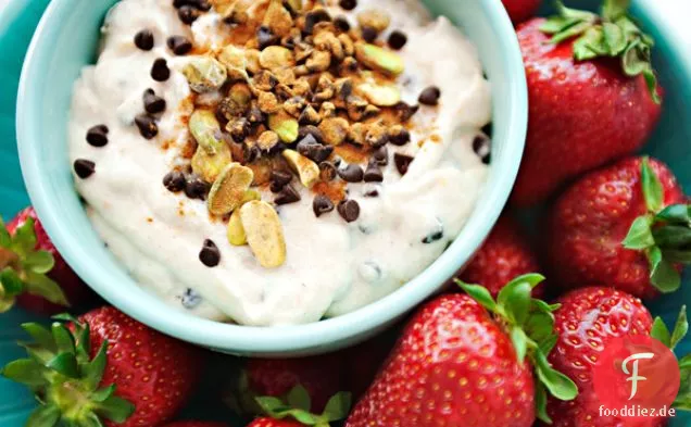 Erdbeeren Mit Cannoli-Creme-Dip