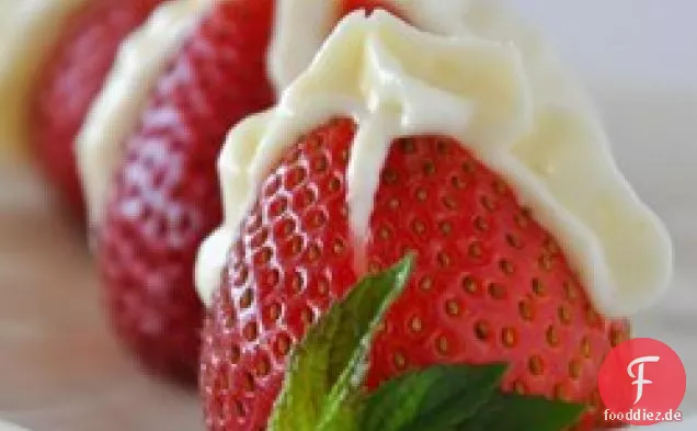 Gefüllte Erdbeeren
