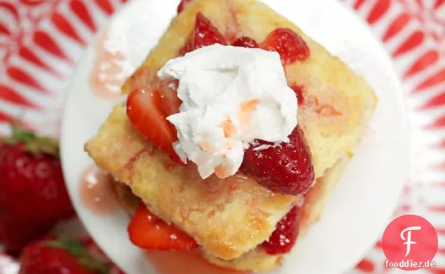 Altmodische Erdbeer-Shortcakes
