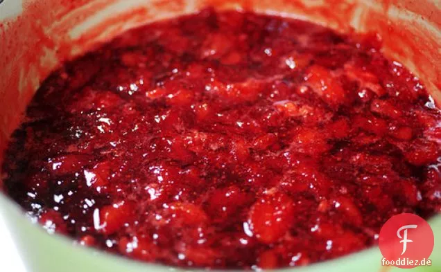 Einfache Erdbeermarmelade