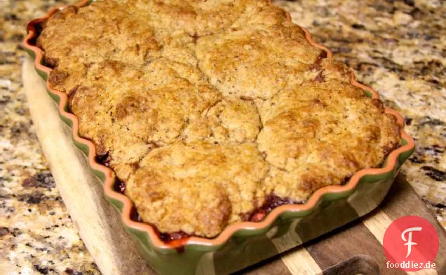 Erdbeer-Rhabarber-Schuster-Rezept