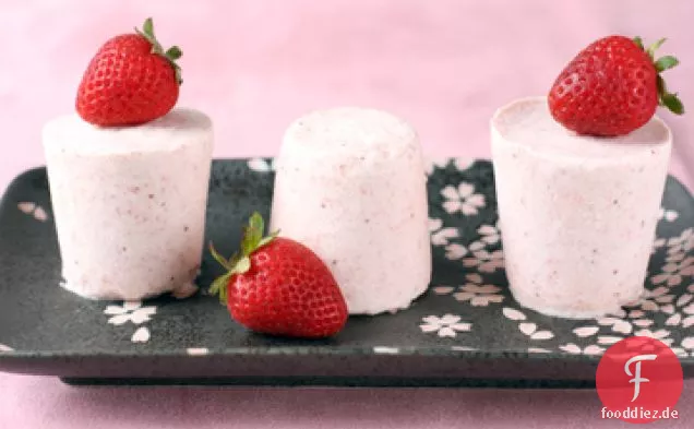 Erdbeer-Semifreddo
