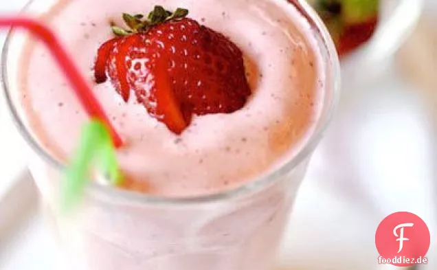 Wie man einen Killer-Erdbeer-Milchshake macht