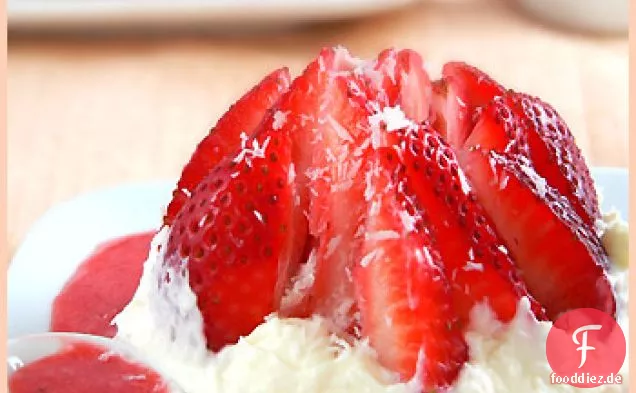 Strawberry Love Dessert und seine Kokoscreme