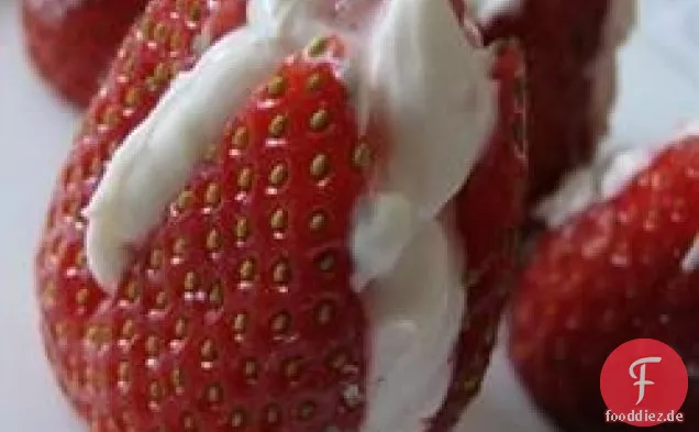 Valentine Nacht Erdbeeren